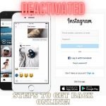 deactivated instagram account