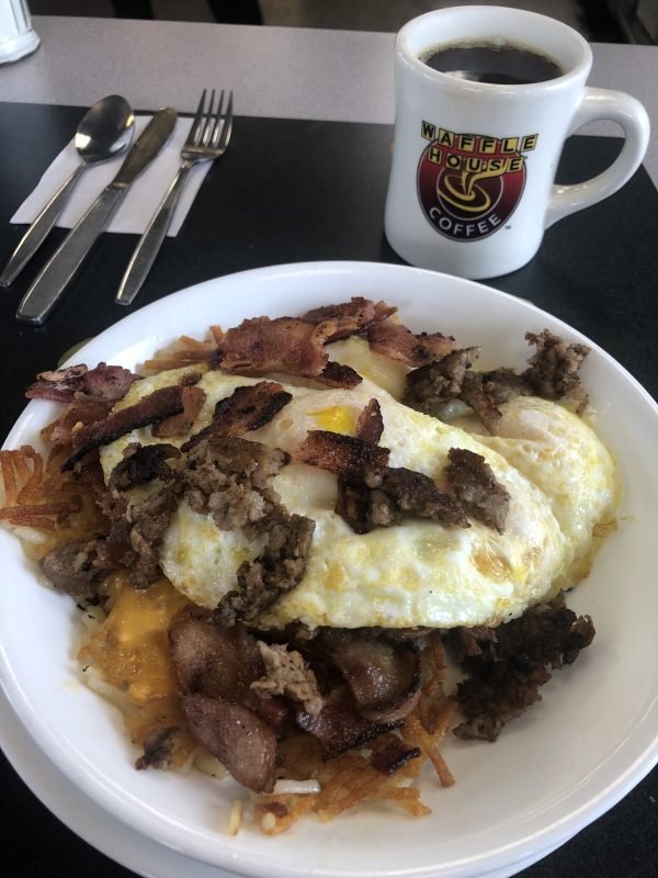 Waffle House gluten free menu hack